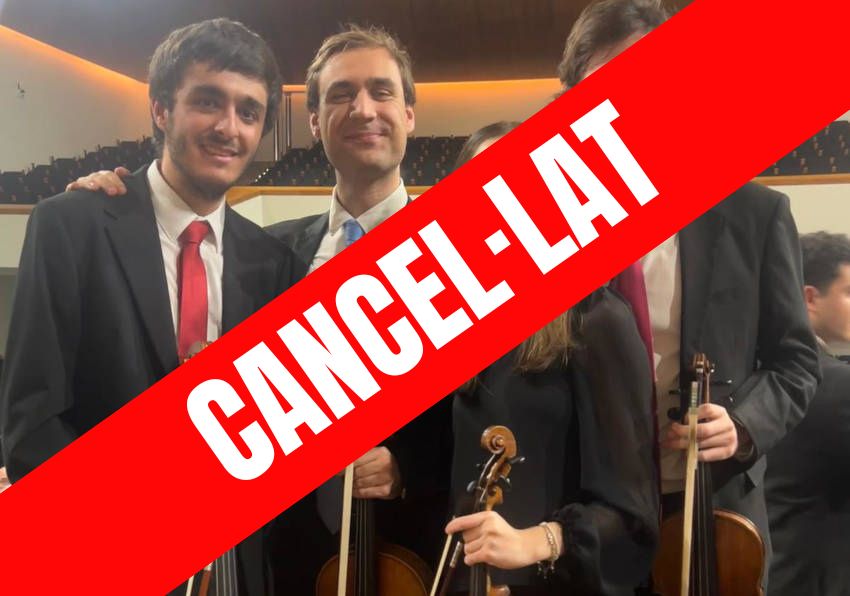 Quartet de corda de l'Orquestra Filharmònica de la Universitat de València.